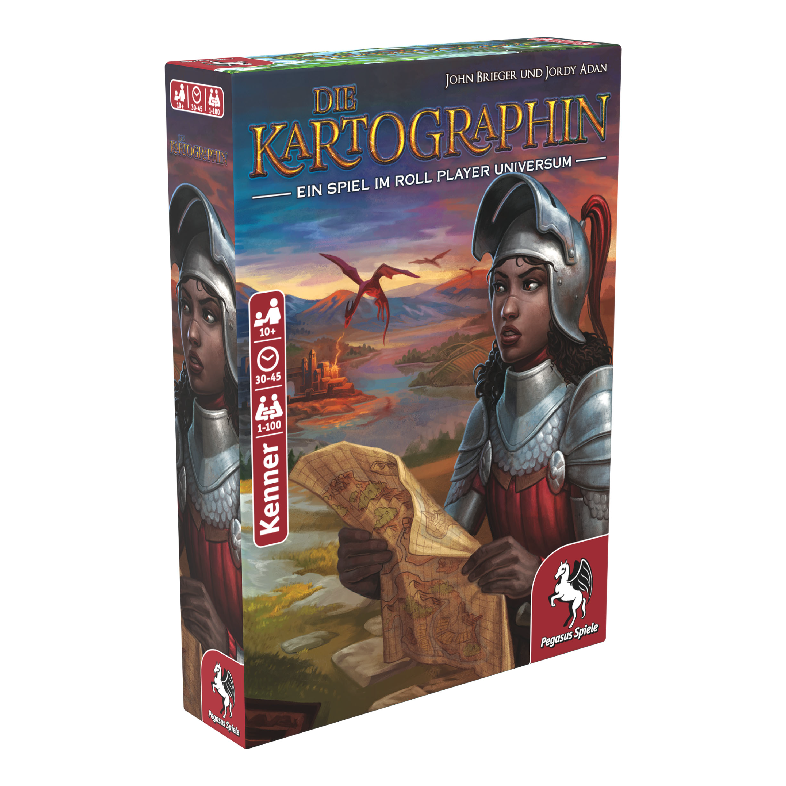 1x Die Kartographin